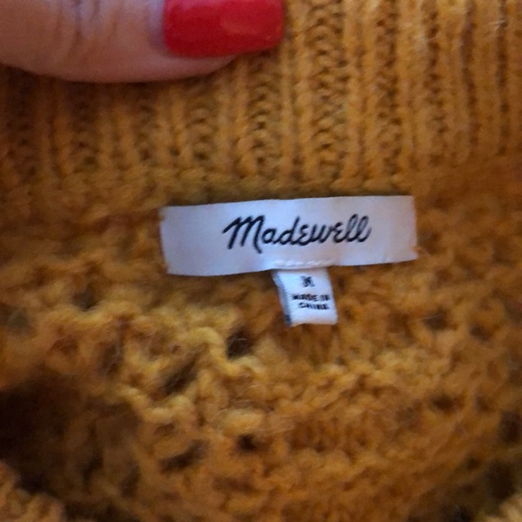 Madewell Windemere Pointelle Pullover Sweater - Picture 7 of 8